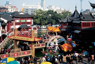 Foire du temple, Shanghai, Chine