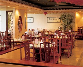 Restaurant traditionnel, Shanghai, Chine