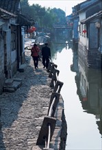 Waterside rural village, China