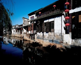 XiTang, rural area on water, ancient town, Zhejiang Province, China