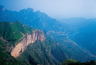 Mountain landscape, Chine