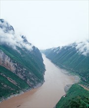 Wu, une des trois gorges de la rivère Changjiang, Chine