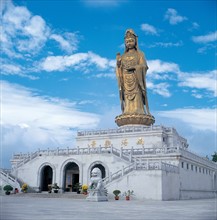 Mont PuTuo, statue de Nanhai Kwan-yin, Chine