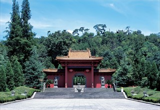 Cimetière Qianwang, Linan, province du Zhejiang, Chine