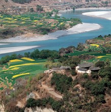 Lijing, rivière Yangtse, province du Yunnan, Chine