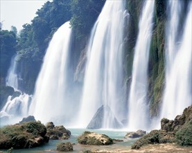 Detian Waterfall, Daxi, Guangxi  Province, China