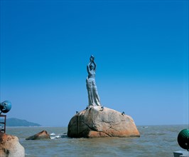 Statue, Guangzhou Province, China