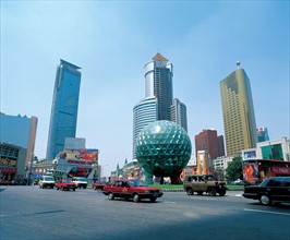 Place de l'amitié, Dalian, Chine
