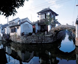Zhouzhuang, province du Jiangsu, Chine