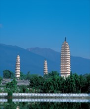 Temple Chongsheng, Dali,  province du Yunnan, Chine