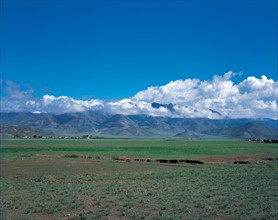 High plateau landscape, China