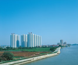 Zhujiang, province du Guangzhou, Chine