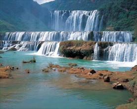 Jiulong Waterfall, Yunnan province, China
