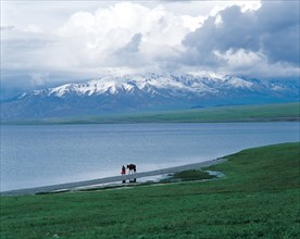 Sailimu Lake, Xinjiang Province, China