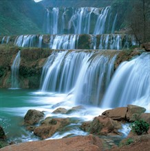 Jiulong Waterfall, Yunnan Province, China