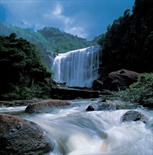 Shizhangdong Waterfall, Guizhou province China