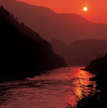 Rivière Chishui, province du Guizhou, Chine