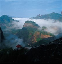 Mont Wuyi, province du Fujian, Chine
