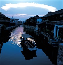 Village sur l'eau, Chine