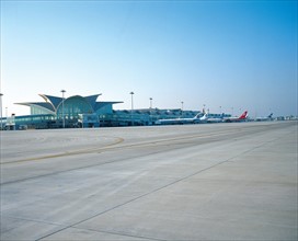 Aéroport Xiaoshan, Hangzhou, province du Zhejiang,  Chine
