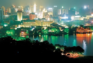 Hangzhou, Lac de l'ouest, province du Zhejiang, Chine