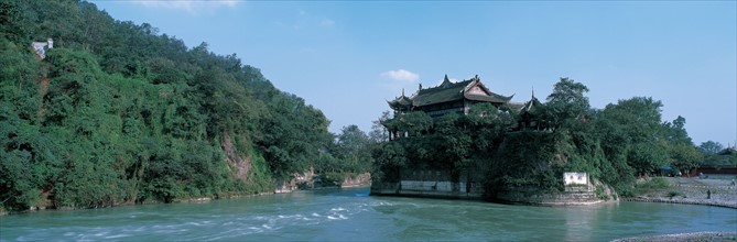 Chengdu Dujiangyan, Baopingkou, province du Sichuan, Chine