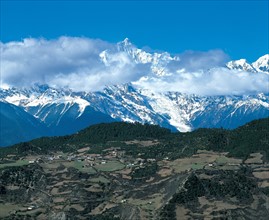 Deqinmeili Snow Mountain, Yunnan Province, China