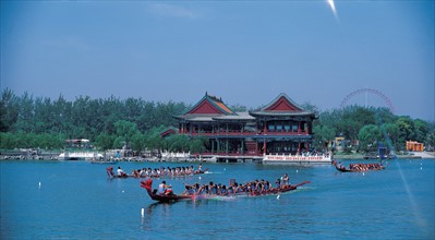 Parc Longtanhu (Lac du dragon), Pékin, Chine