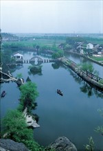 ShaoXing, Lac de l'est, province du Zhejiang, Chine