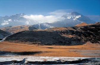 Montagne, Tibet, Chine