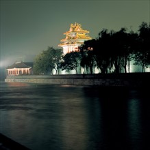 The Turret of Imperial Palace, Beijing, Forbidden City,  China