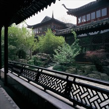 Jardins de Suzhou, Jardin du lotus, province du Jiangsu, Chine