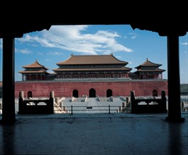 La Porte du midi, Cité Interdite, Pékin, Chine