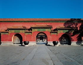 Porte Huangji, Cité Interdite, Pékin, Chine