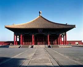 Zhongge Dian, Hall of Complete Harmony, Forbidden City, Beijing, China