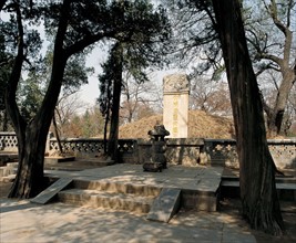 Qufu, la Forêt et le cimetière de Confucius, province du Shandong, Chine