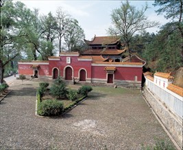 Temple Yandi, porte Wumen, province du Hunan, Chine