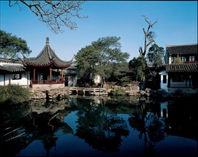 Jardin Wangshi, Suzhou, province du Jiangsu, Chine