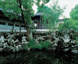 Jardin de la Forêt du Lion, province du Jiangsu, Chine