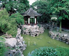 Yangzhou, Jardin Geyuan, province du Jiangsu, Chine