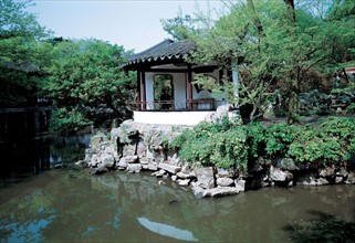 Jardin de l'Humble Administrateur, Suzhou, province du Jiangsu, Chine