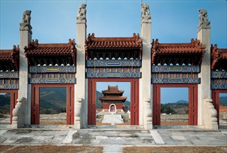 Mausolée Qingxi, Tombe Chang, province du Hebei, Chine