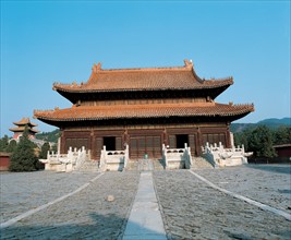 Qingdong Tombs, Xiao Tomb, Longen Hall, Hebei Province, China