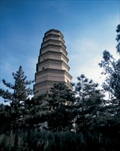 La pagode Dayan, Shanxi, Xi'an, Chine
