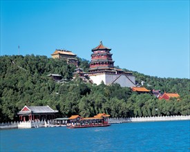 The Wanshou Hill of the Summer Palace in Beijing, China