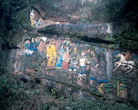 Fresco, QingChen Mount, China