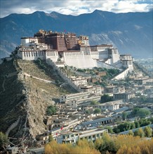 Palais Potala, Lhassa, Tibet, Chine