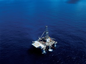 Off-shore oil platform, China