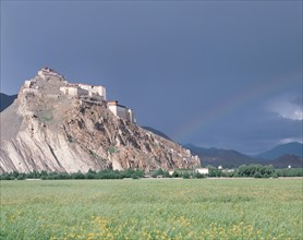 Maisons sur une falaise, Chine