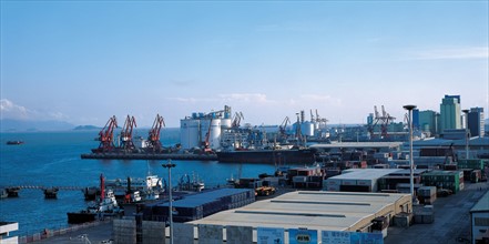 Port de marchandises, Chine